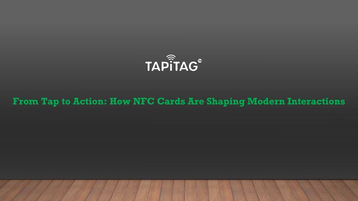 from tap to action how nfc cards are shaping