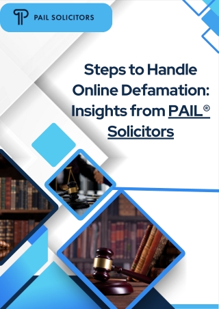 steps to handle online defamation insights from
