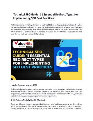 Technical SEO Guide_ 11 Essential Redirect Types for Implementing SEO Best Practices