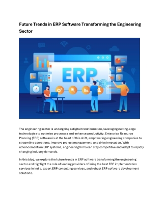 future trends in erp software transforming