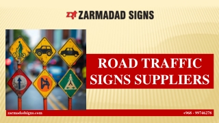 ROAD TRAFFIC SIGNS SUPPLIERS (2)