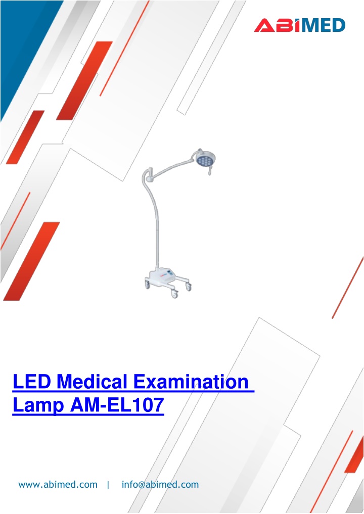 led medical examination lamp am el107