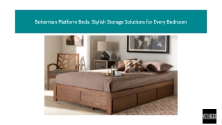 bohemian platform beds stylish storage solutions for every bedroom