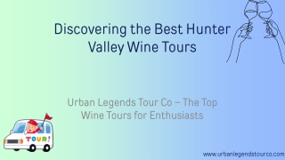 Discovering the Best Hunter Valley Wine Tours