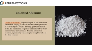 How Calcined Alumina Improves the Excellence of Aluminum Production