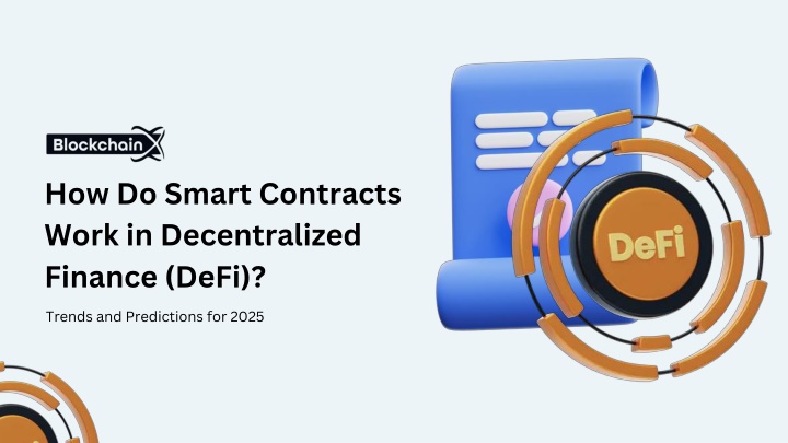 how do smart contracts work in decentralized