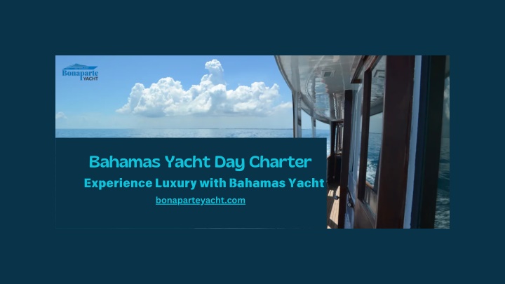 bahamas yacht day charter