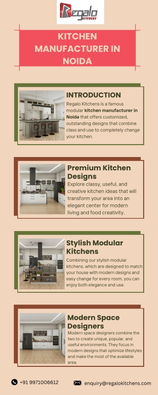 Kitchen Manufacturer in Noida