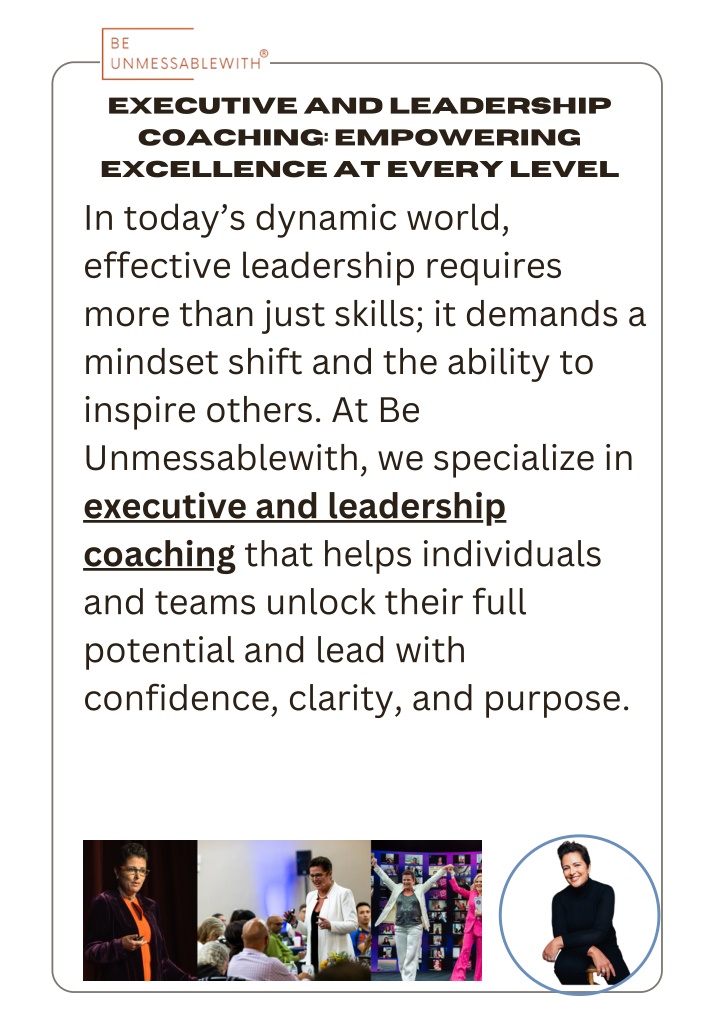 executive and leadership coaching empowering