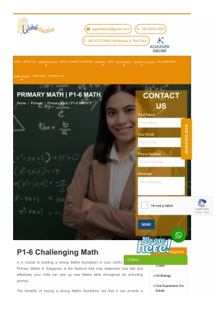 Primary Maths: Building Strong Foundations for Future Success