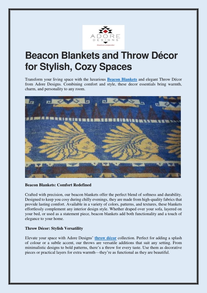 beacon blankets and throw d cor for stylish cozy