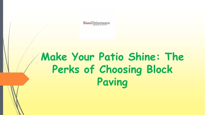 make your patio shine the perks of choosing block