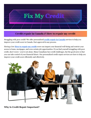 fix my fix my fix my credit