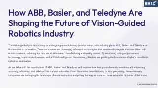 how abb basler and teledyne are how abb basler