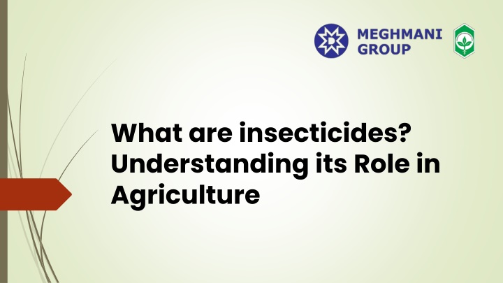 what are insecticides understanding its role in agriculture