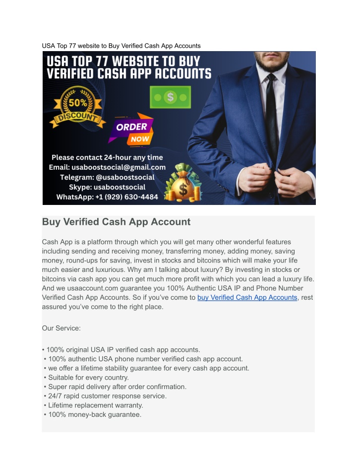 usa top 77 website to buy verified cash