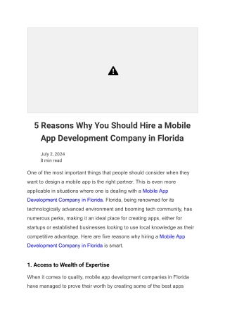 5 reasons why you should hire a mobile