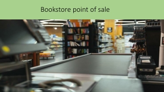 Bookstore point of sale