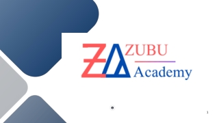 Zubu Academy Courses