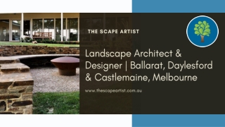 landscape architect designer ballarat daylesford
