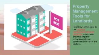 Property Management Tools for Landlords