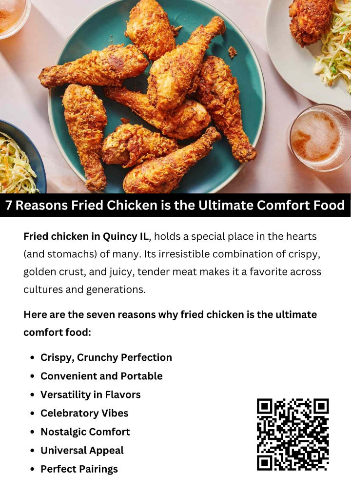 7 reasons fried chicken is the ultimate comfort