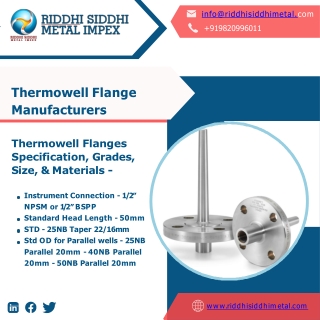 SS Flanges | Thermowell Flanges | EIL Approved Flanges | IBR Approved Flanges