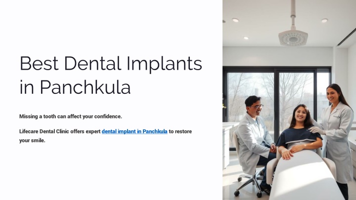 best dental implants in panchkula