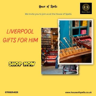 Liverpool Gifts for Him | House of Spells