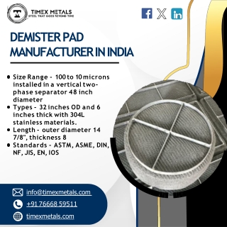 Wire Mesh | Demister Pad | Welded Wire Mesh | Super Duplex Wire Mesh - Timex Met