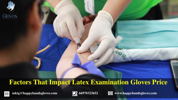 factors that impact latex examination gloves price