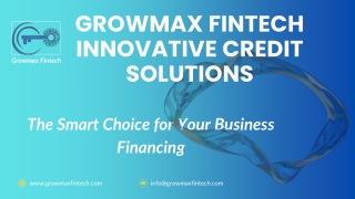 the smart choice for your business financing