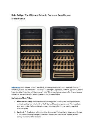 Beko_Fridge