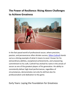 the power of resilience rising above challenges