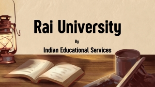 rai university by indian educational services
