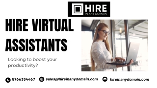 hire virtual assistants looking to boost your
