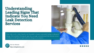 understanding leading signs that indicate