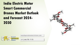 India Electric Motor Smart Commercial Drones Market Outlook and Forecast 2024-2030