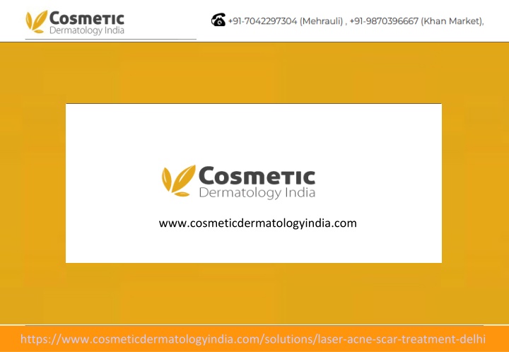 www cosmeticdermatologyindia com