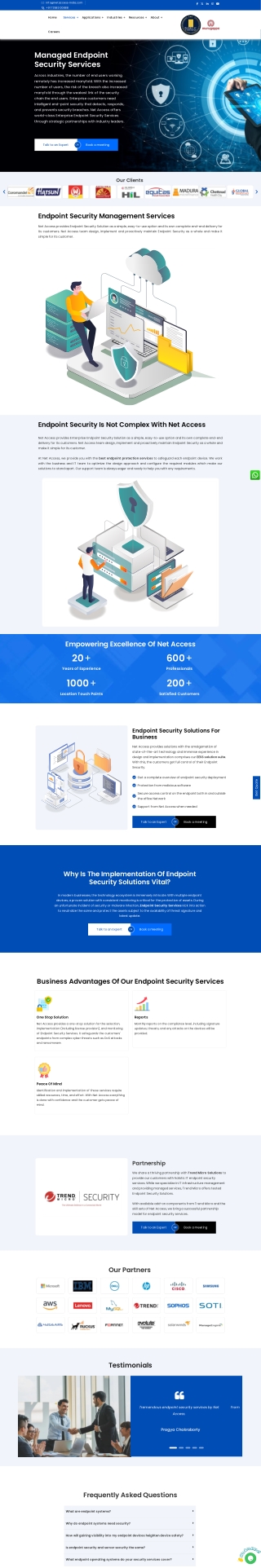 What is Endpoint Security Services?