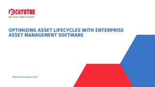 Optimizing Asset Lifecycles with Enterprise Asset Management Software