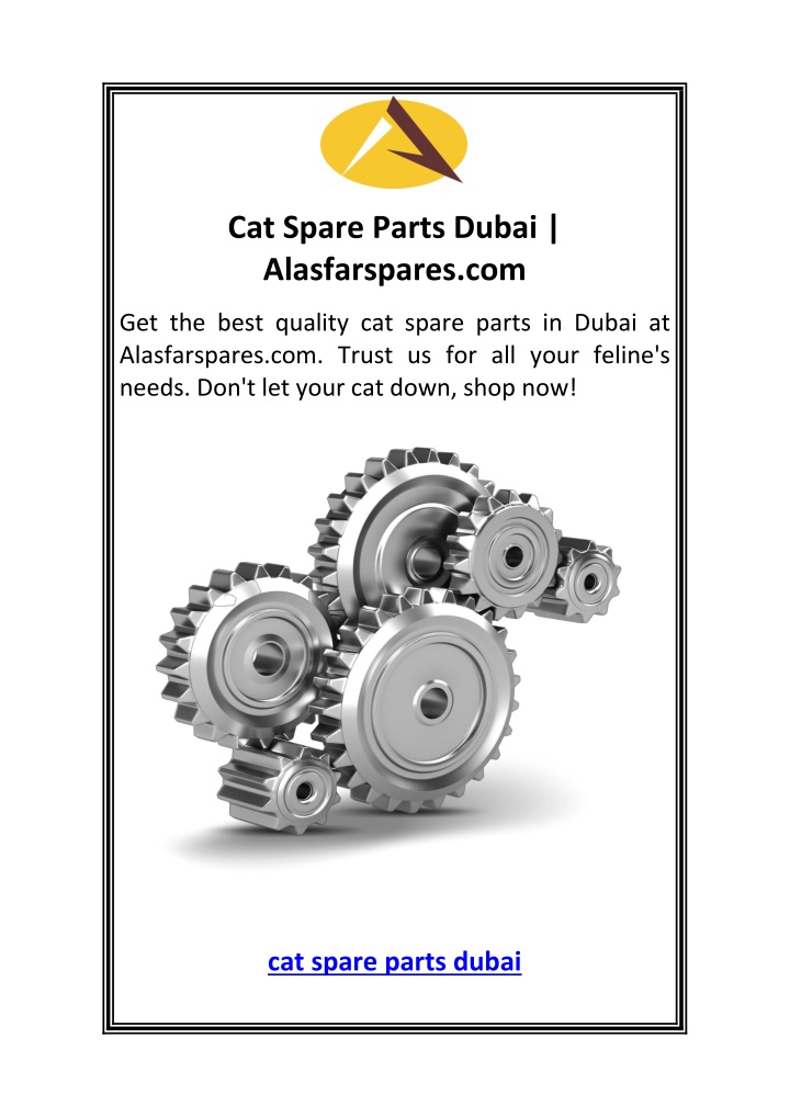 cat spare parts dubai alasfarspares com