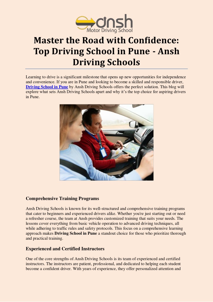 master the road with confidence top driving