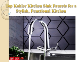 Top Kohler Kitchen Sink Faucets for a Stylish, Functional Kitchen