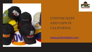 Custom Hats and Caps in California Style Meets Personalization