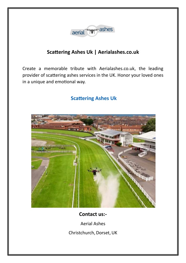 scattering ashes uk aerialashes co uk