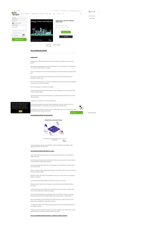 Solar Generator Market