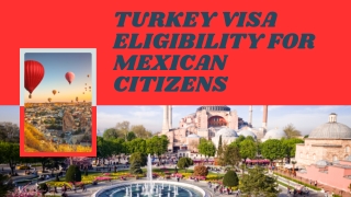 turkey visa eligibility for mexican citizens