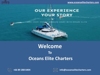 Private Yacht Charter Thailand - Oceanselitecharters