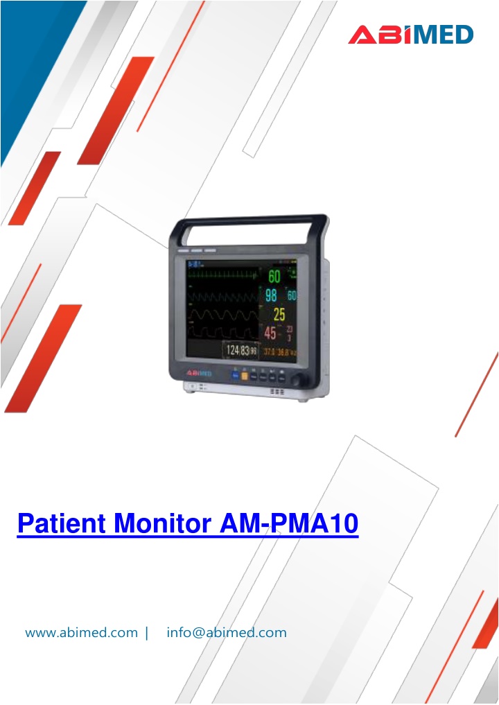 patient monitor am pma10